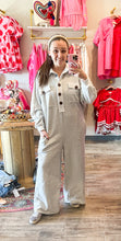Load image into Gallery viewer, French Terry Jumpsuit