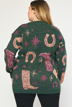 Load image into Gallery viewer, Lucky Cowboy Sweater