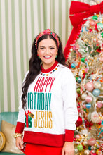 Load image into Gallery viewer, Brianna Cannon Happy Birthday Jesus Sweatshirt