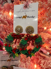 Load image into Gallery viewer, Beaded Christmas Earrings 23