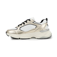 Load image into Gallery viewer, Vintage Havana Dash Black & Gold Sneaker