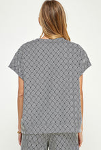 Load image into Gallery viewer, Black and White Herringbone Set