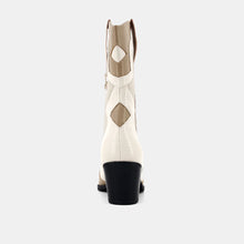 Load image into Gallery viewer, Zizi Gold Cowboy Boots