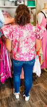 Load image into Gallery viewer, Leeland Bristol  Puff Sleeve Buddy Love Top