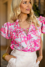 Load image into Gallery viewer, Leeland Bristol  Puff Sleeve Buddy Love Top
