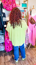 Load image into Gallery viewer, Ribbed Lime T-Shirt