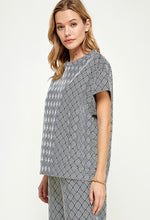 Load image into Gallery viewer, Black and White Herringbone Set