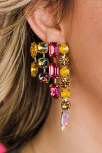 Load image into Gallery viewer, Jeweled Waterfall TJ Earrings