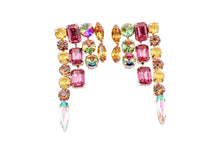 Load image into Gallery viewer, Jeweled Waterfall TJ Earrings