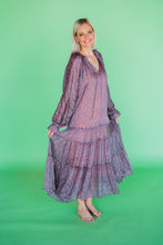 Load image into Gallery viewer, Greta Forget Me Not Buddy Love Dress