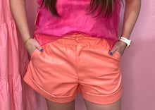 Load image into Gallery viewer, Peyton Buddy Love Leather Shorts