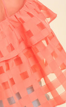 Load image into Gallery viewer, Basketweave Babydoll Tank Top