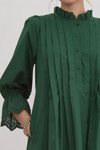 Load image into Gallery viewer, Forest Green 3/4 Sleeve Dress
