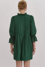 Load image into Gallery viewer, Forest Green 3/4 Sleeve Dress
