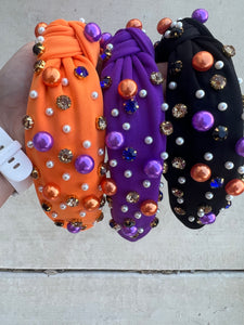 Fall Bedazzled Headbands