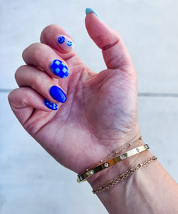 Dainty Crystal Bangle