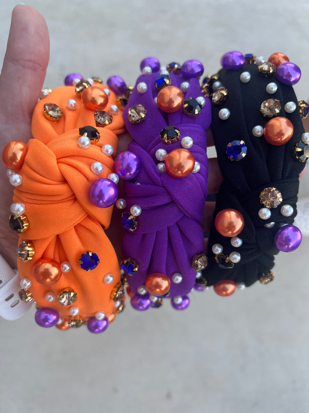 Fall Bedazzled Headbands