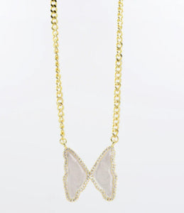 Shimmering Flutter TJ Necklace