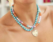 Load image into Gallery viewer, Turquoise Luxe Gemstone Necklace
