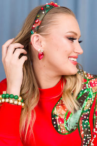 Brianna Cannon Crystal Christmas Light Earrings