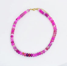 Load image into Gallery viewer, Pink Topaz Luxe Gemstone Necklace
