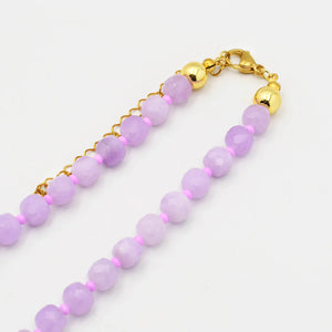 Lila Luxe Gemstone Necklace