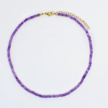 Load image into Gallery viewer, Grape Dainty Luxe Necklace
