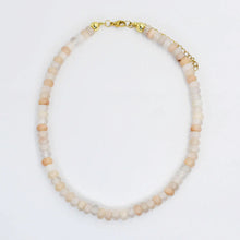 Load image into Gallery viewer, Nude Luxe Gemstone Necklace
