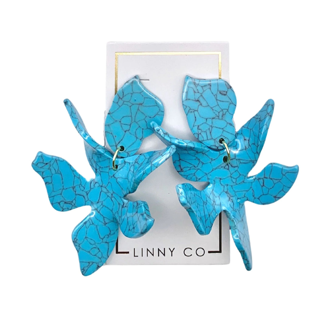 Flora Turquoise Linny Earrings