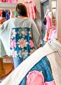 Mixed Daisy Top