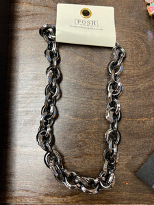 Pink Panache Chunky Chain Necklace