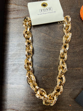 Load image into Gallery viewer, Pink Panache Chunky Chain Necklace
