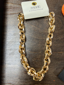 Pink Panache Chunky Chain Necklace