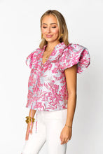 Load image into Gallery viewer, Leeland Bristol  Puff Sleeve Buddy Love Top
