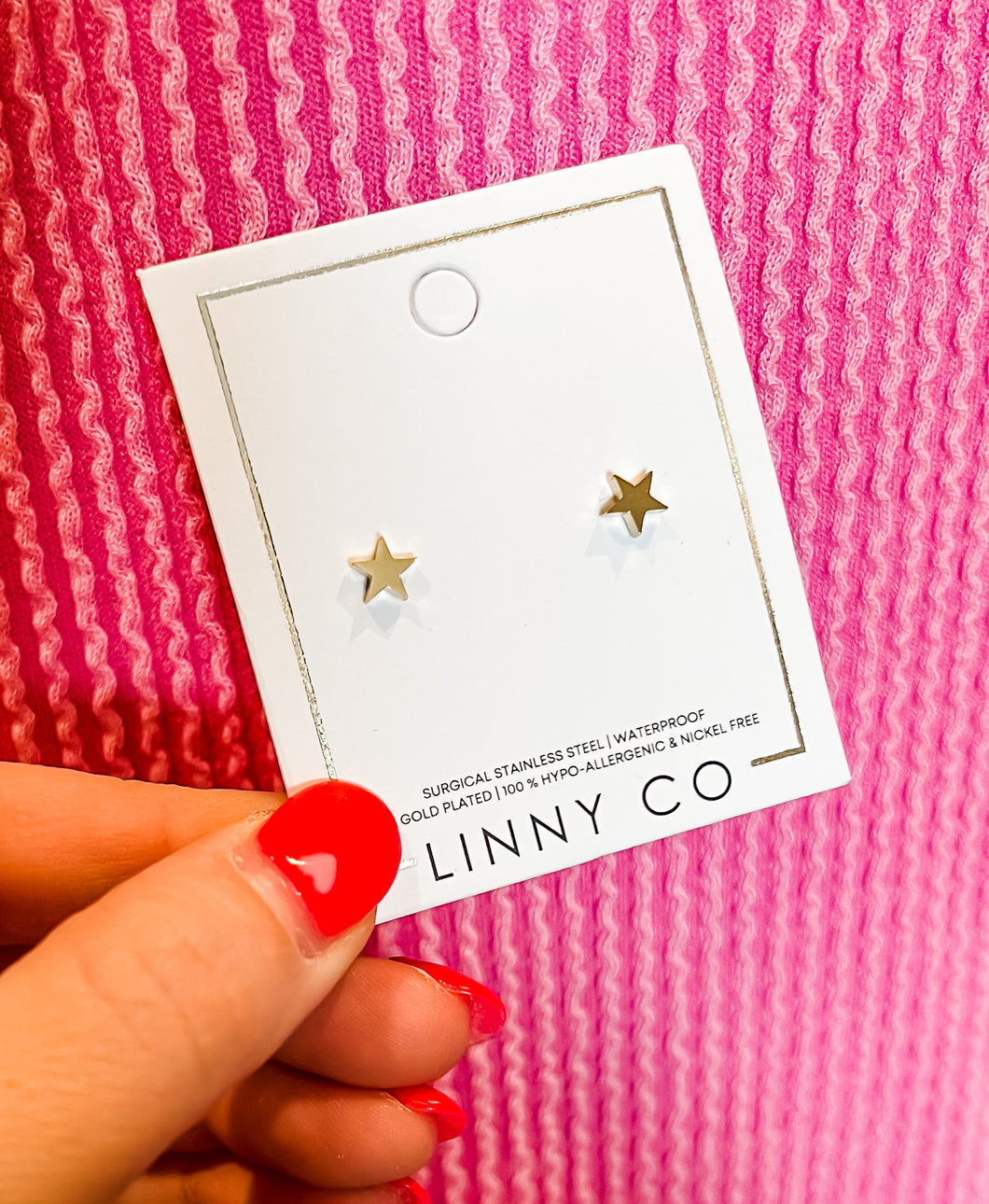 Stella Screwback Linny Studs