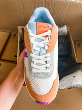 Load image into Gallery viewer, Starling 6 Sneakers- Purple/Blue/Orange Combo
