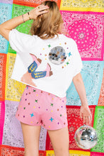 Load image into Gallery viewer, Disco Cowgirl Queen Of Sparkles Shorts
