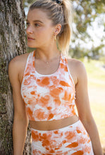 Load image into Gallery viewer, Citrus Floral Sports Bra
