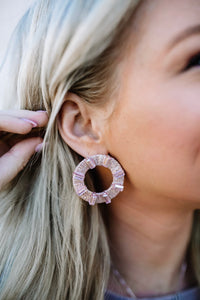 Carmen Pink TJ Studs