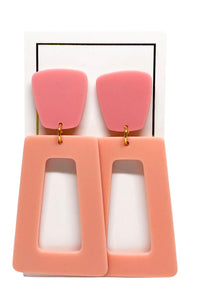 Kennedy Two Tone Linny Earrings