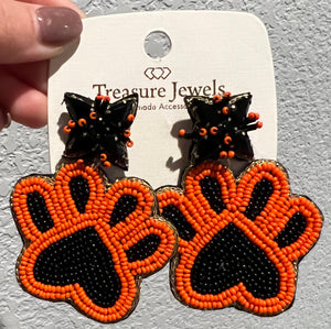 Let’s Go Bearcat Earrings