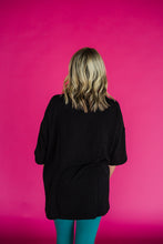 Load image into Gallery viewer, Longline Half Sleeve Top with side slits
