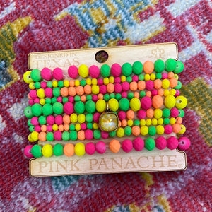 Neon Pink Panache Stack