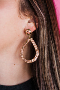 Gold Dreams Pink Panache Earrings