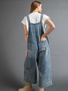 Vintage Denim Overalls