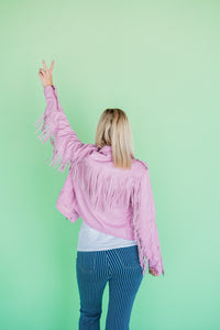 Francesca Gumdrop Fringe Buddy Love Jacket