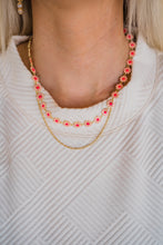 Load image into Gallery viewer, Daisy Pink Necklace Treasure Jewels
