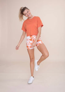 Citrus Floral Shorts