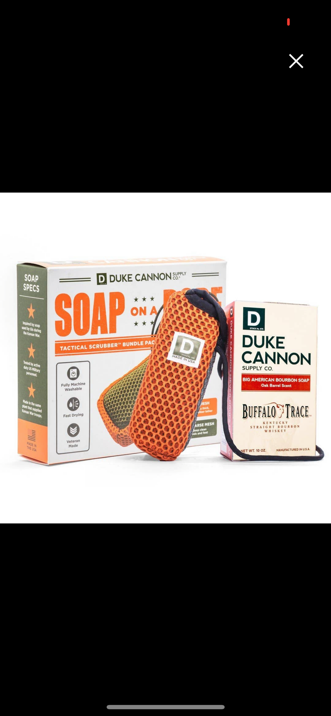 Duke Cannon Soap on a Rope