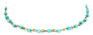 Pink Panache Turquoise Choker